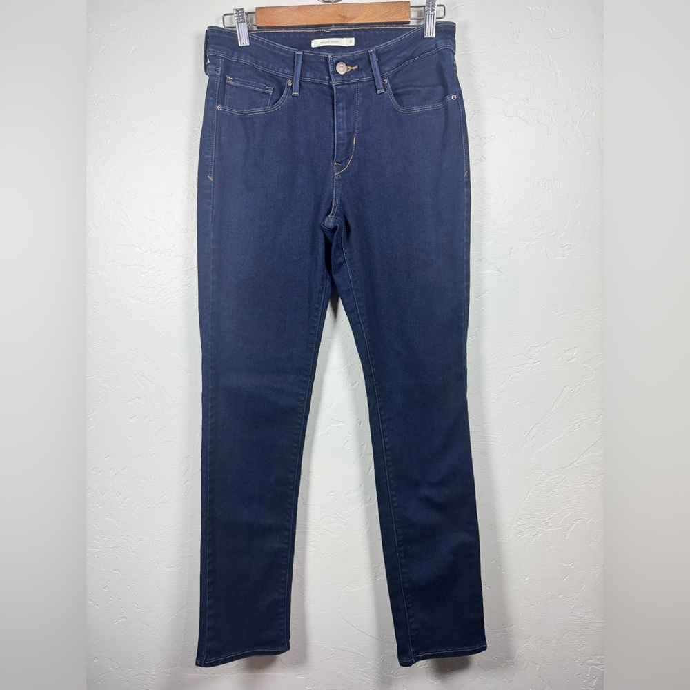 Levi's Women’s Mid‎ Rise Skinny Jeans - Dark Wash Size 8
